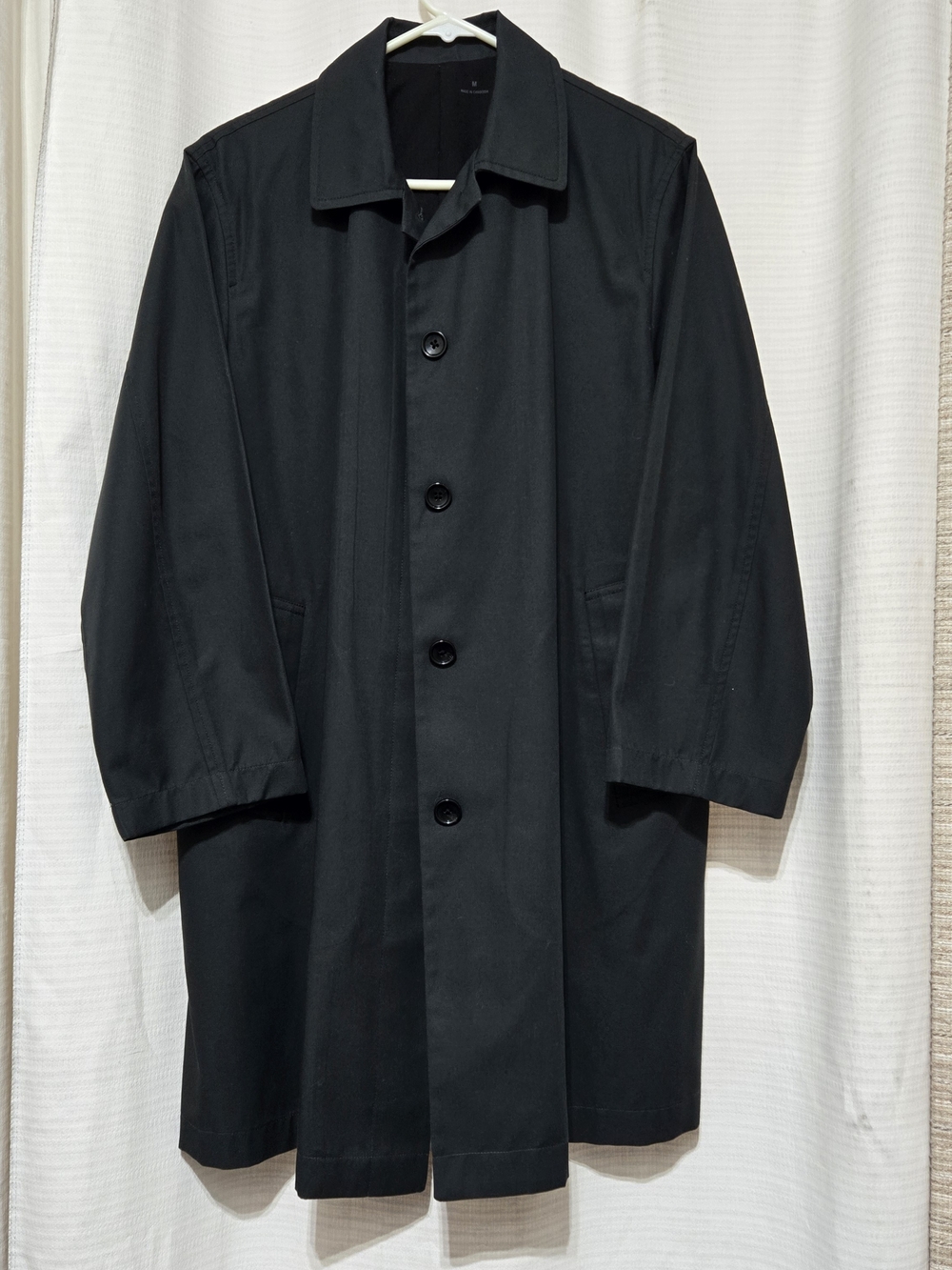 Muji Dark Green Trench Coat